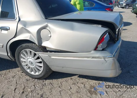 2009 Mercury Grand Marquis Ls (Fleet Only) из США, поврежденный, VIN 2MEHM75V49X627883